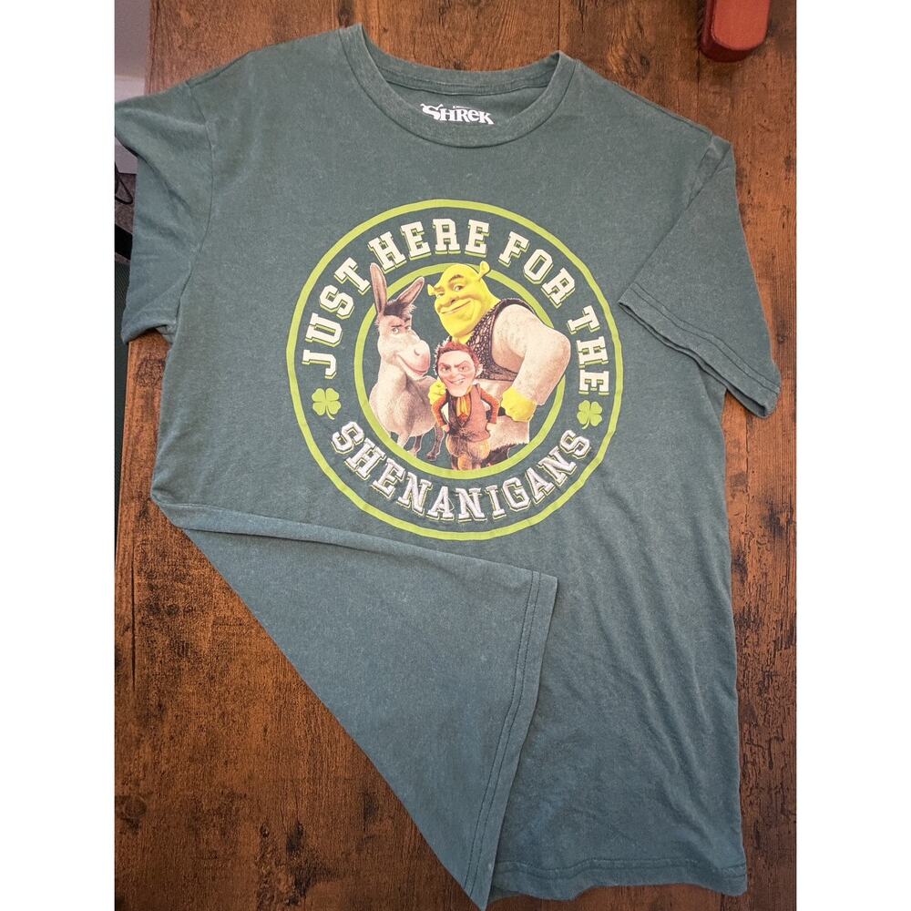 Dreamworks Shrek Green Short Sleeves T-shirt Size S New with Tags